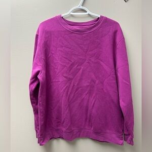 George Purple Crewneck